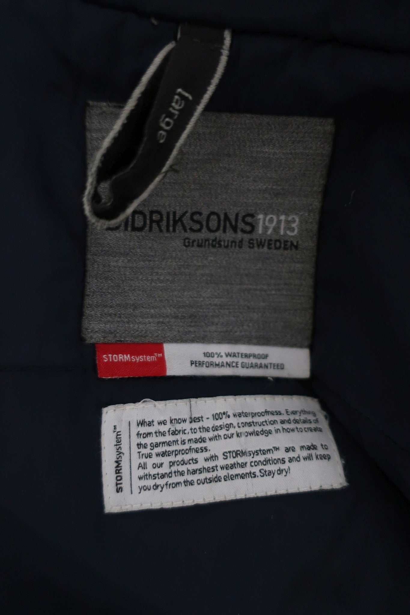 DIDRIKSONS vyriška striukė/parka L dydis