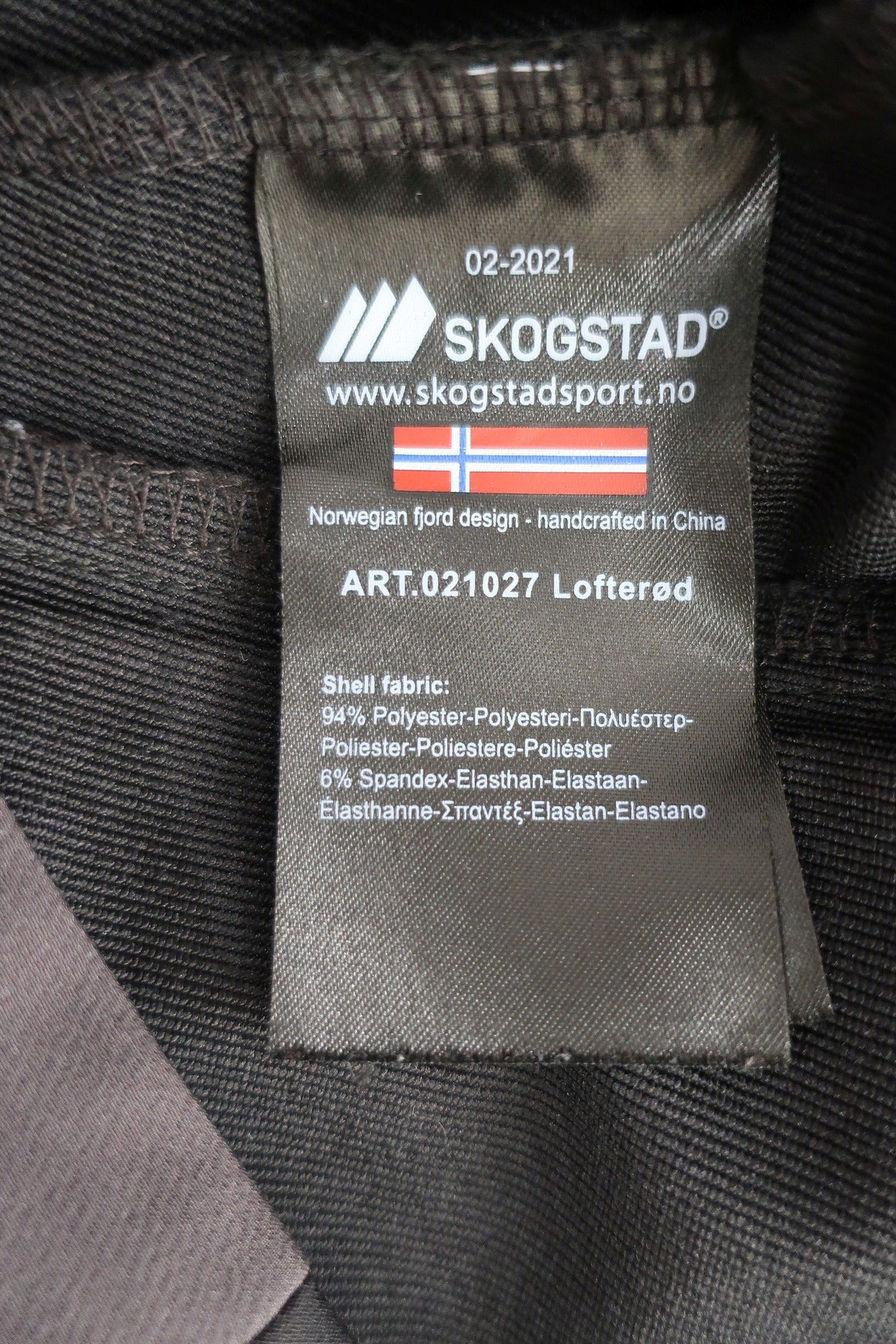SKOGSTAD moteriškos laisvalaikio kelnės 36 dydis