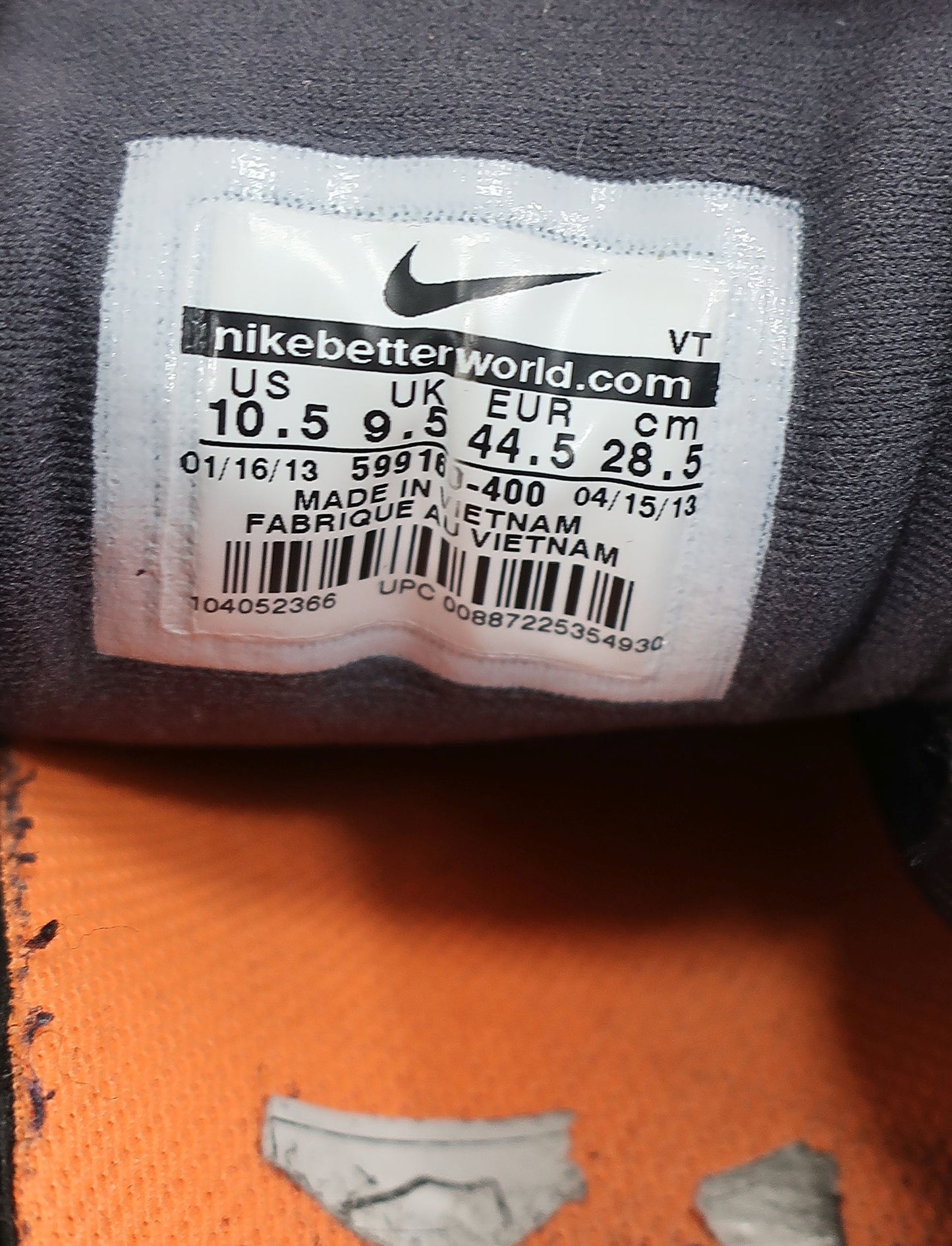 NIKE sportiniai batai 44,5 dydis