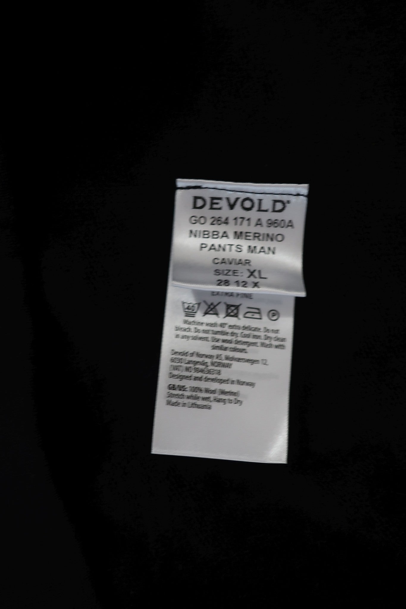 DEVOLD naujos vyriškos sportinės, laisvalaikio kelnės su merino vilna XL dydis