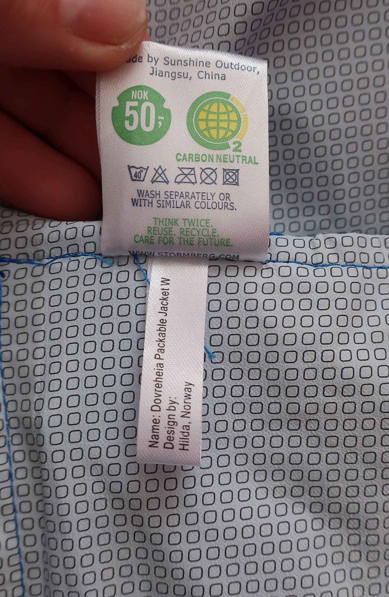 STORMBERG lengva moteriška laminuota striukė S dydis