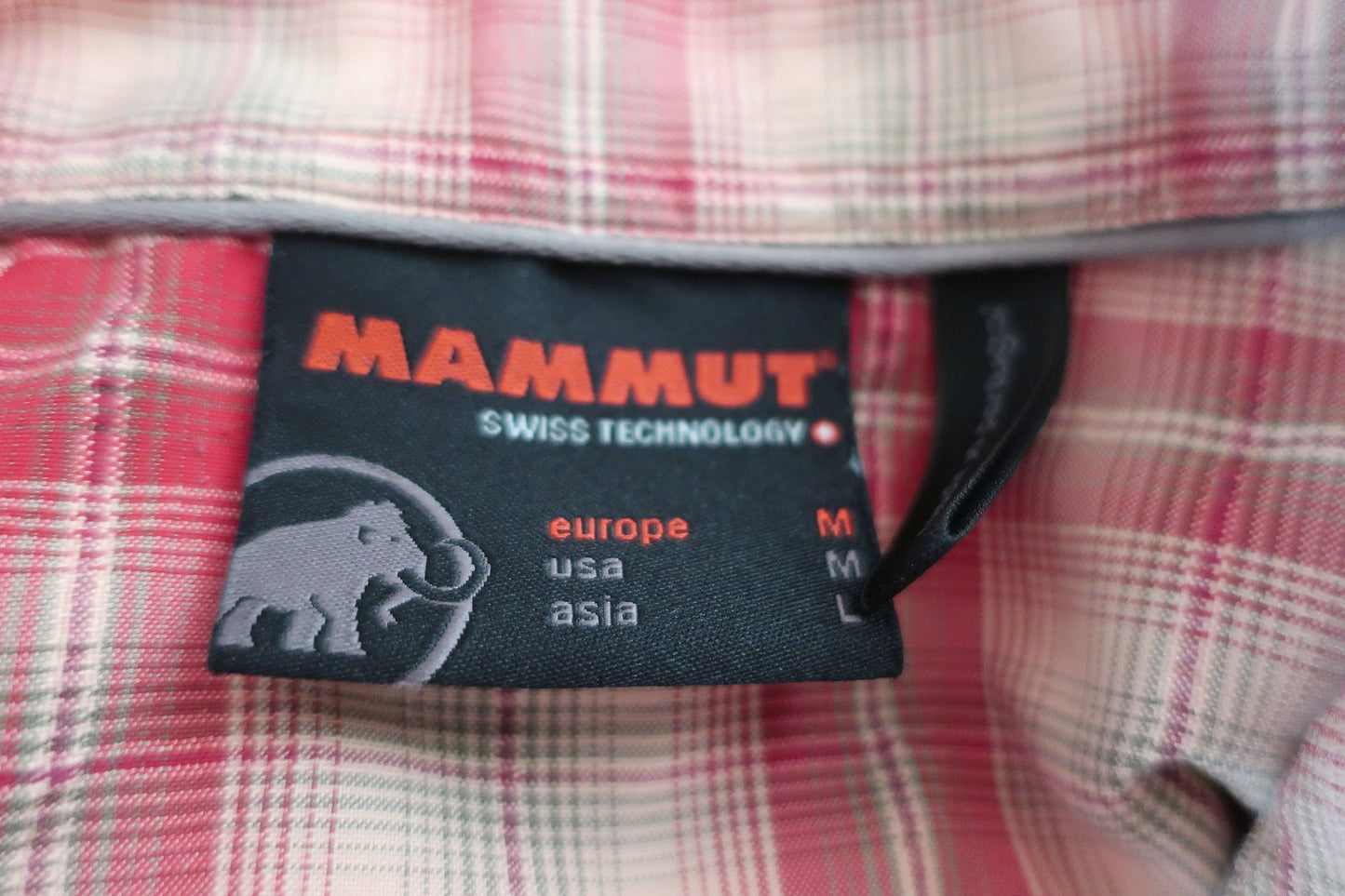 MAMMUT vyriški marškiniai M dydis