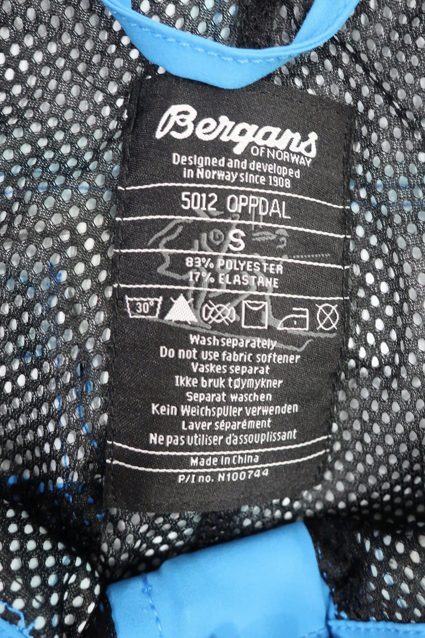 BERGANS vyriškos membraninės laisvalaikio kelnės S/M dydis