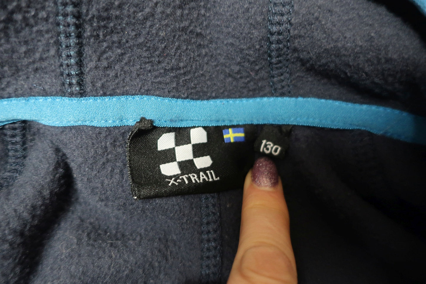 X -TRAIL flisinis kombinzonas 130 ūgiui