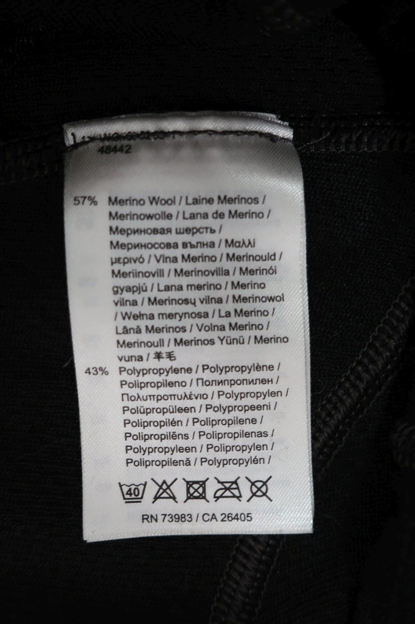 HELLY HANSEN moteriškos termo kelnės su merino vilna XS dydis