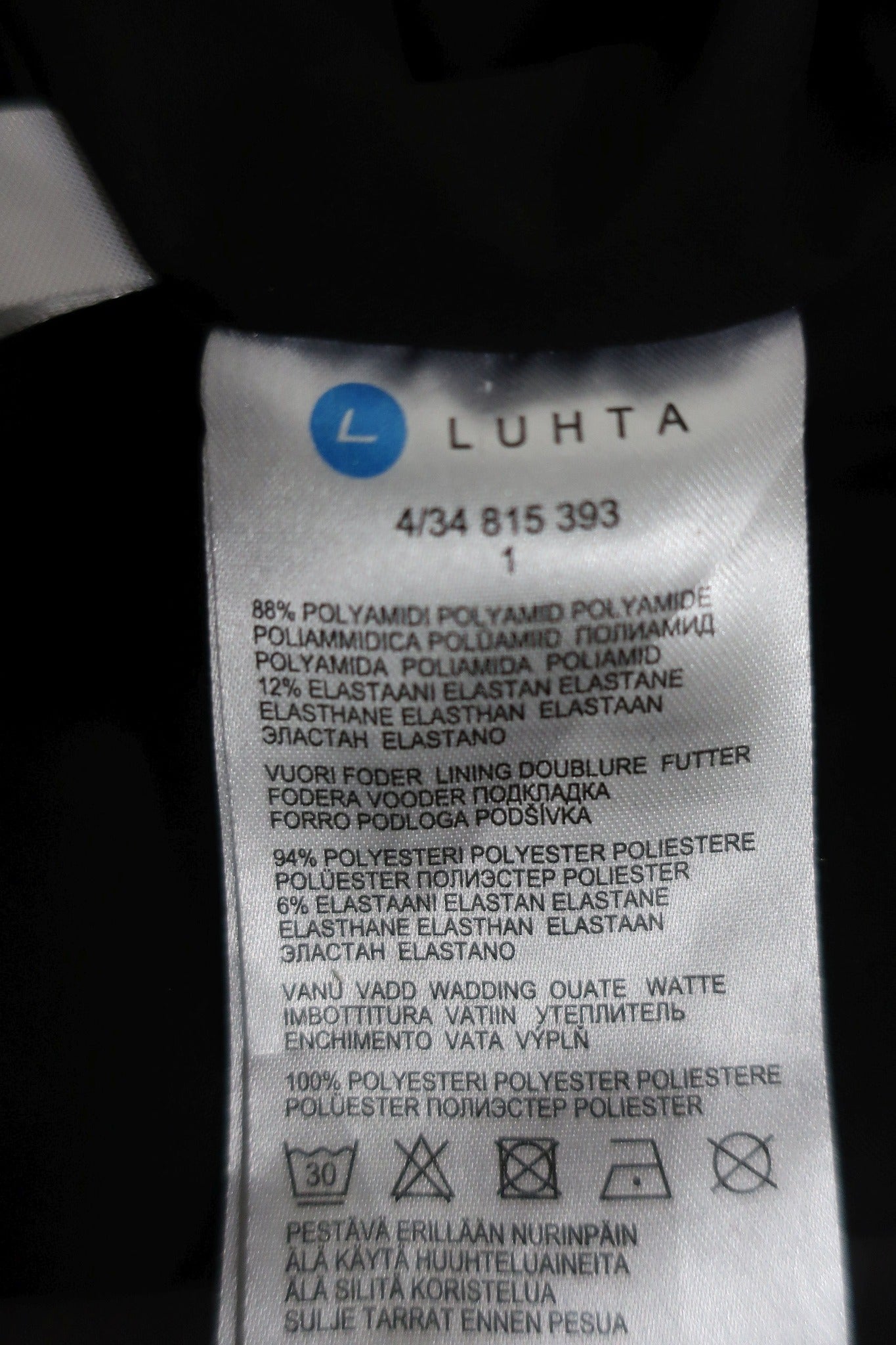 LUHTA vyriškos kelnės 54 dydis