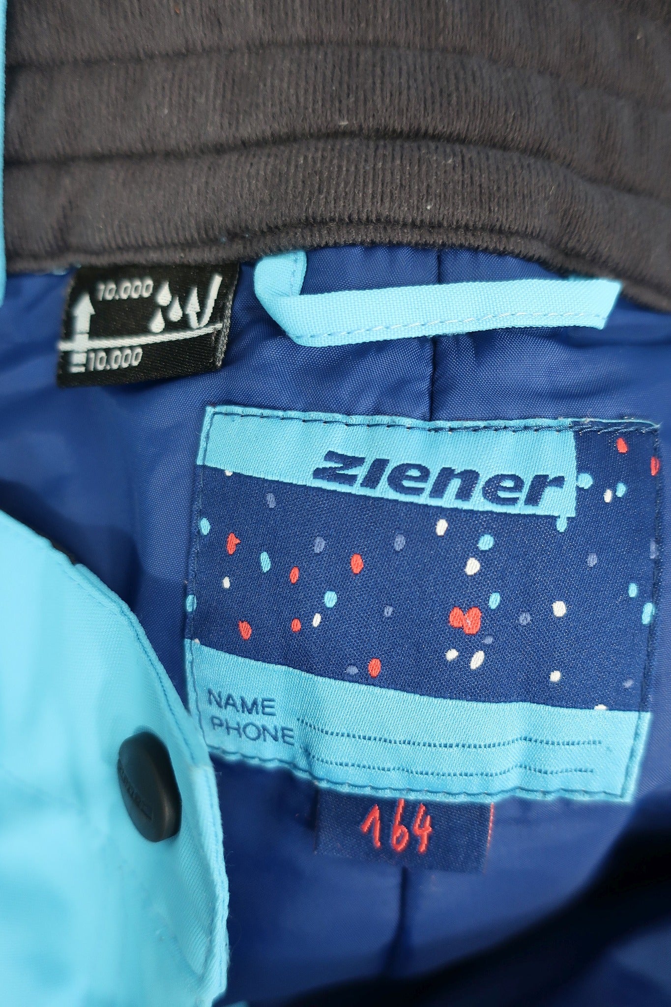 ZIENER slidinėjimo komplektas - striukė ir kelnės 164 ūgiui