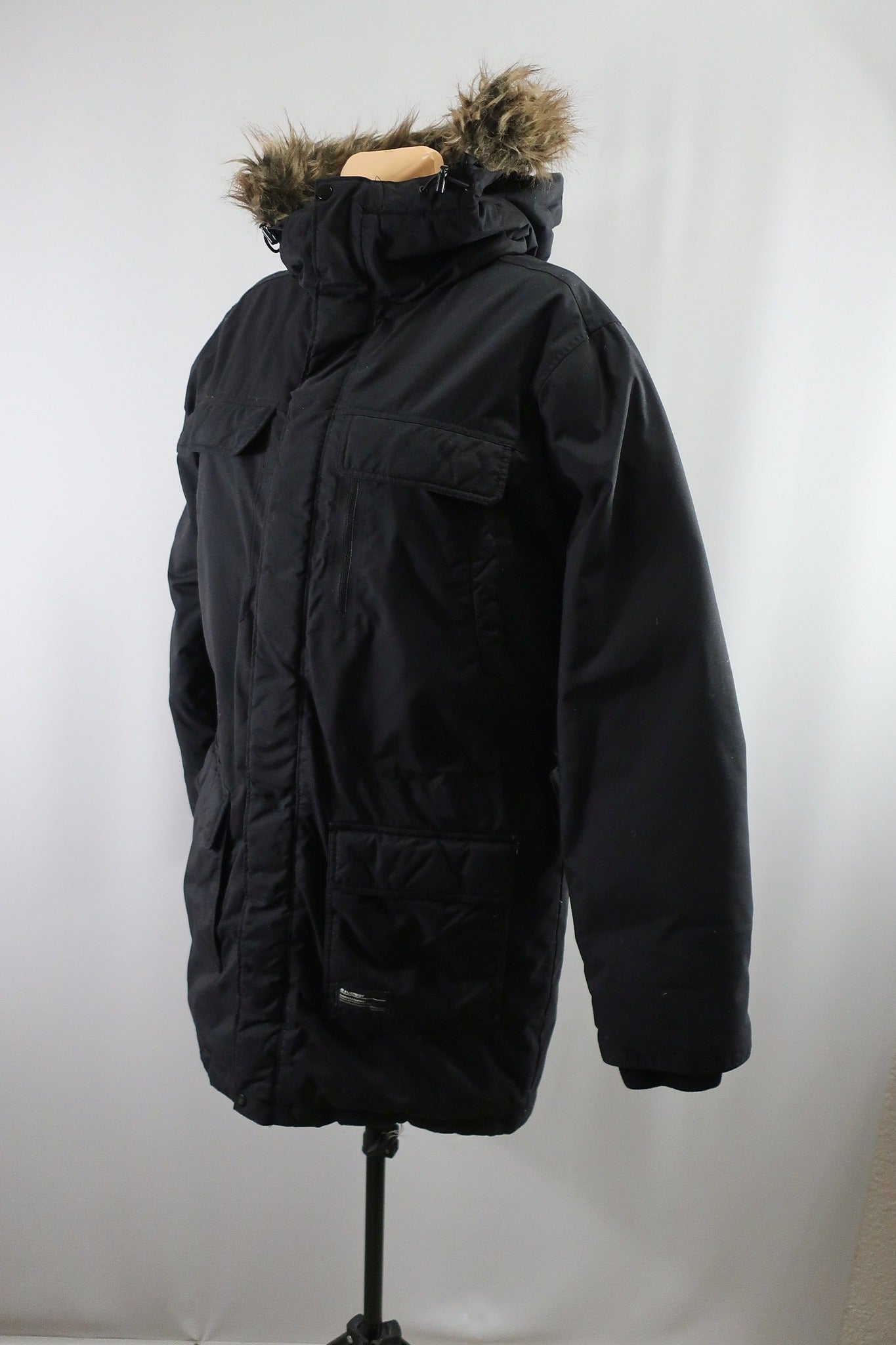 EVEREST moteriškas pūkinis puspaltis/parka 38dydis