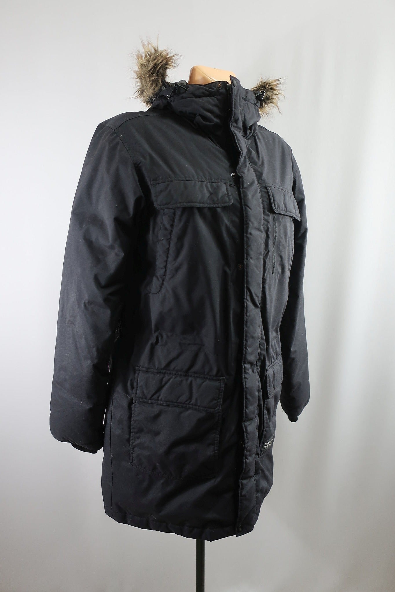 EVEREST moteriškas pūkinis puspaltis/parka 38dydis