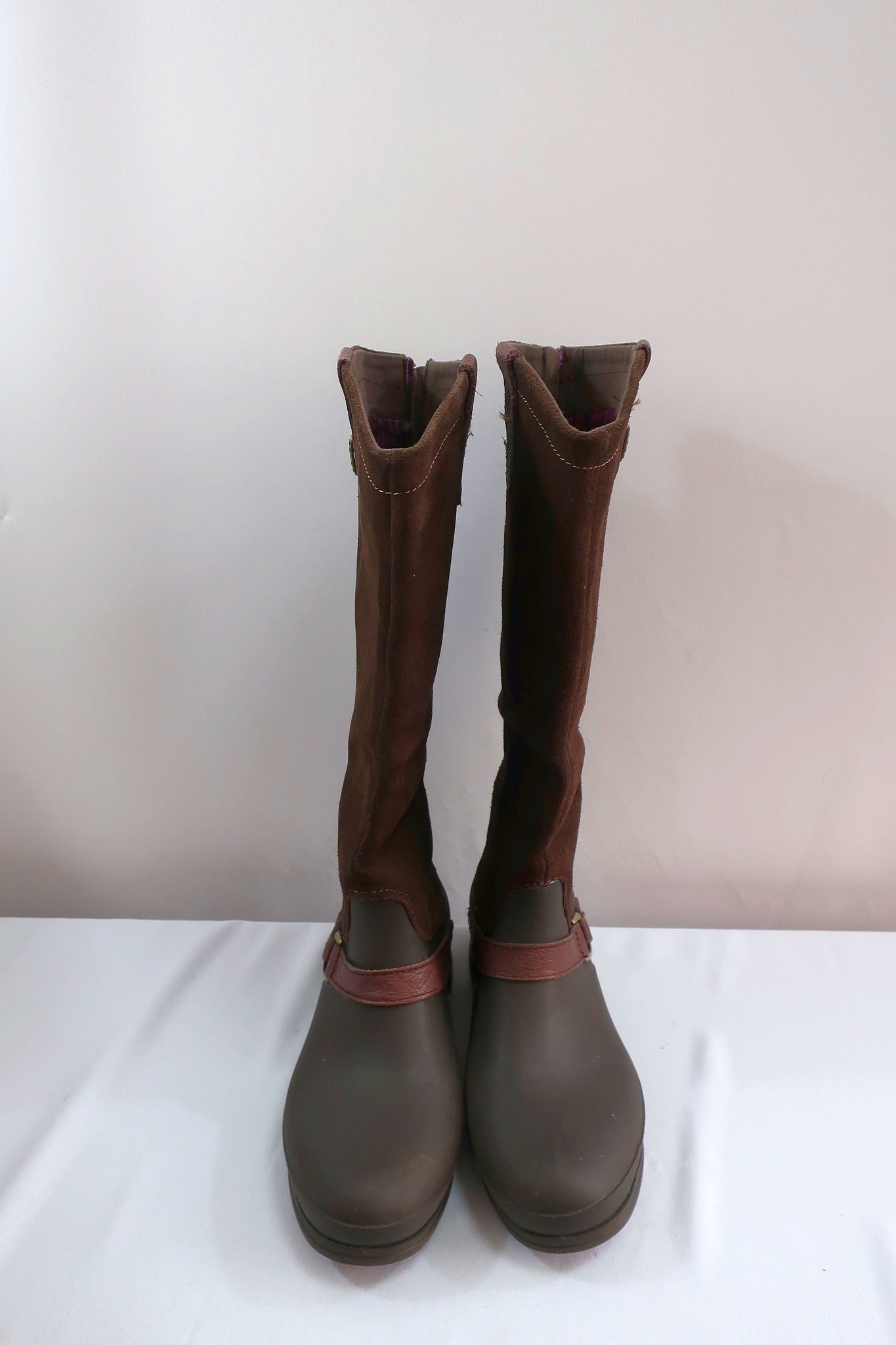 CROCS ilgaauliai odiniai batai 38,5 dydis
