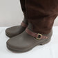CROCS ilgaauliai odiniai batai 38,5 dydis