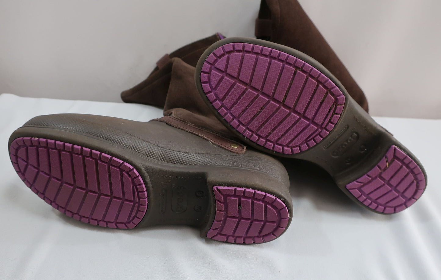 CROCS ilgaauliai odiniai batai 38,5 dydis