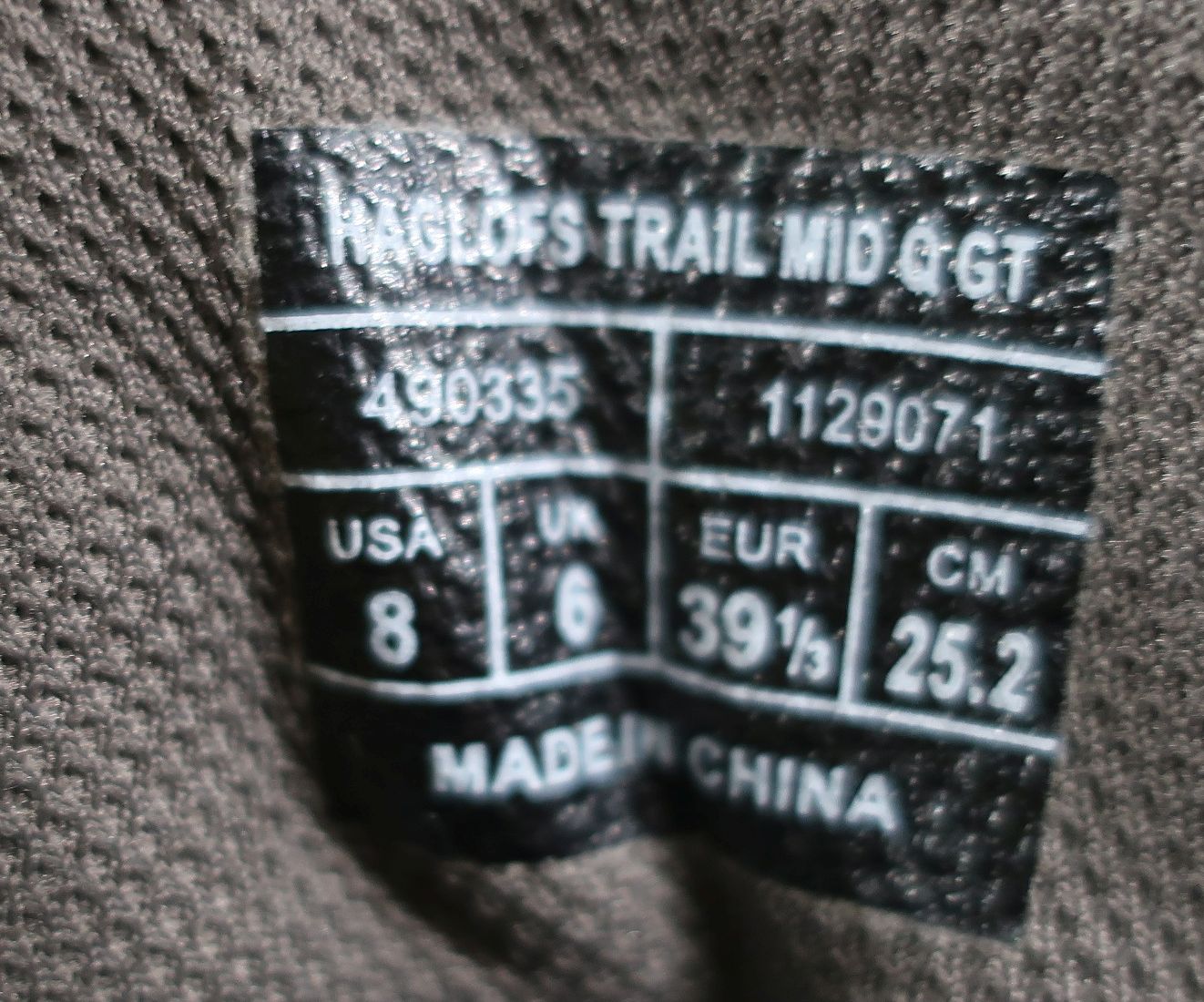HAGLOFS laisvalaikio, žygio batai su Gore-Tex 38,5/39 dydis
