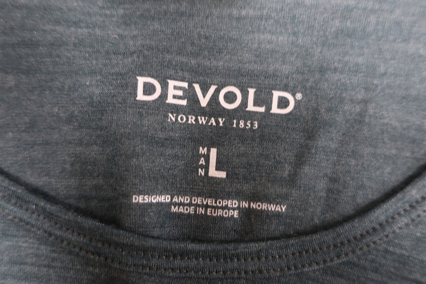 DEVOLD nauji vyriški merino vilnos marškinėliai L dydis