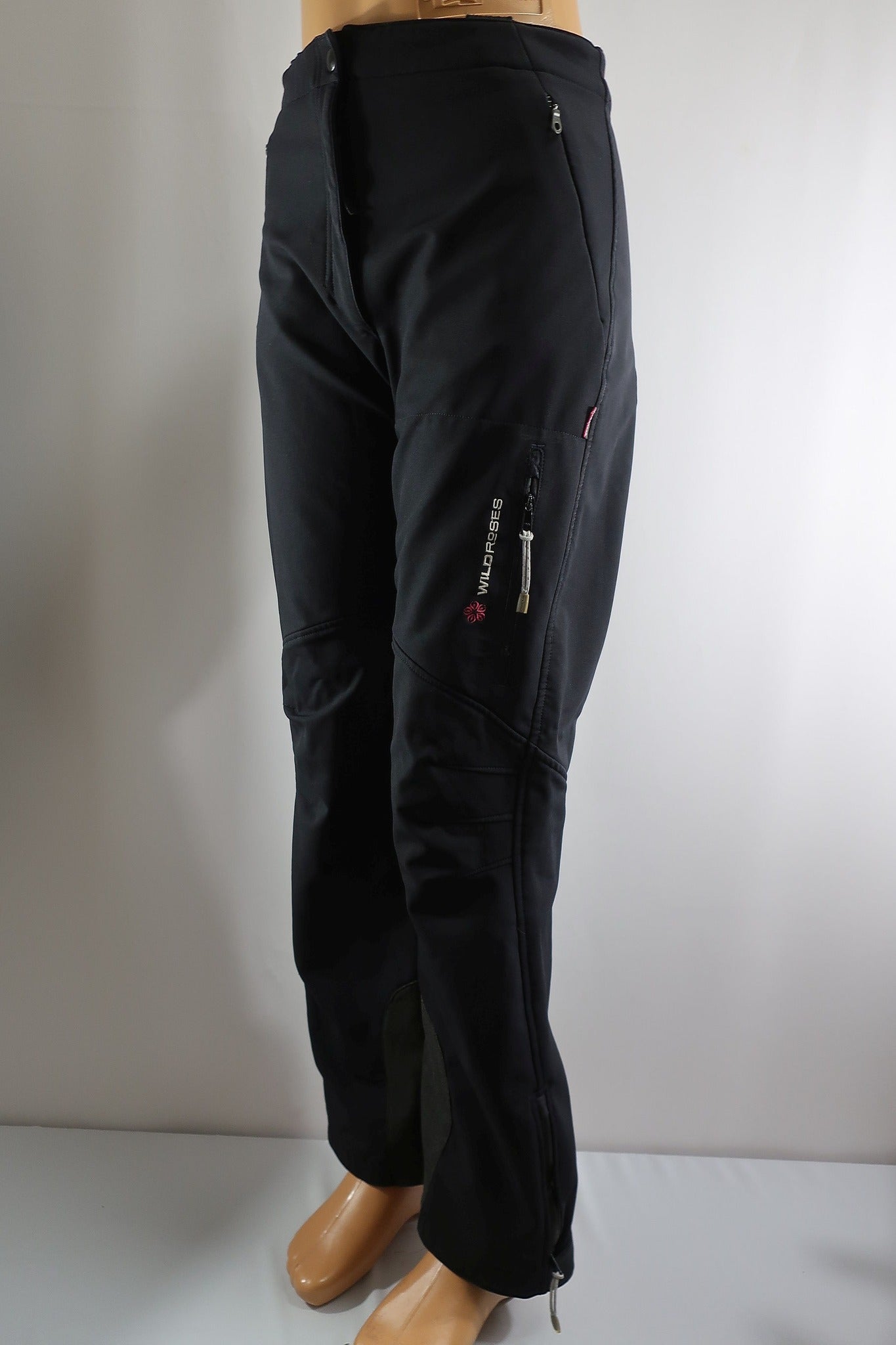 WILDROSES moteriškos softšelinės laisvalaikio kelnės M dydis