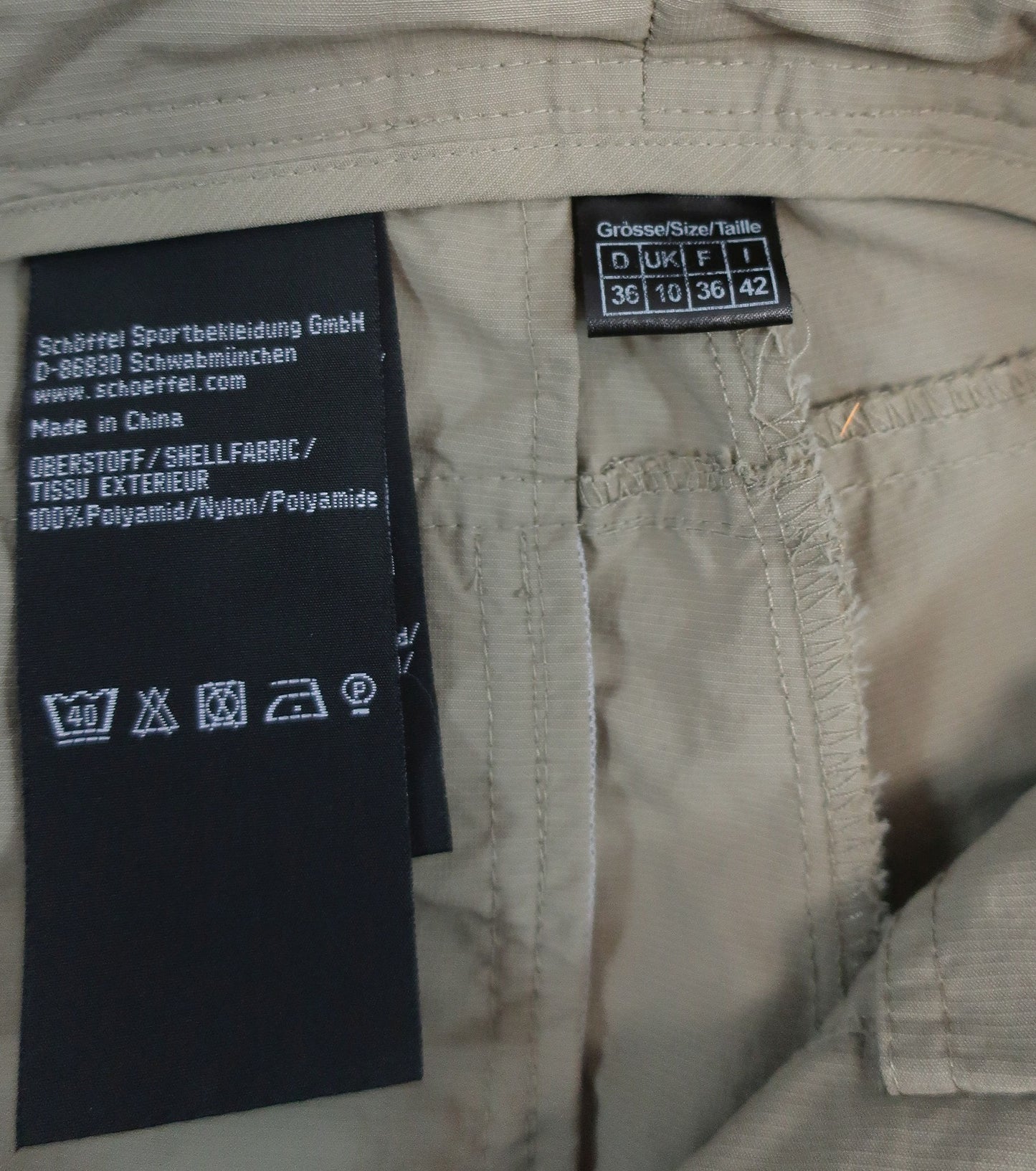 SCHOFFEL moteriškos laisvalaikio kelnės 36 dydis