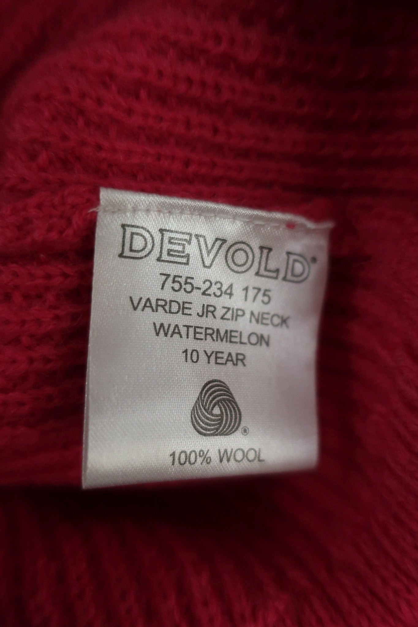DEVOLD vaikiškas vilnonis megztinis 140 ūgiui