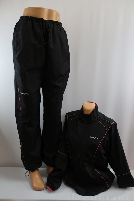 CRAFT moteriškas sportinis komplektas - švarkas ir kelnės L dydis