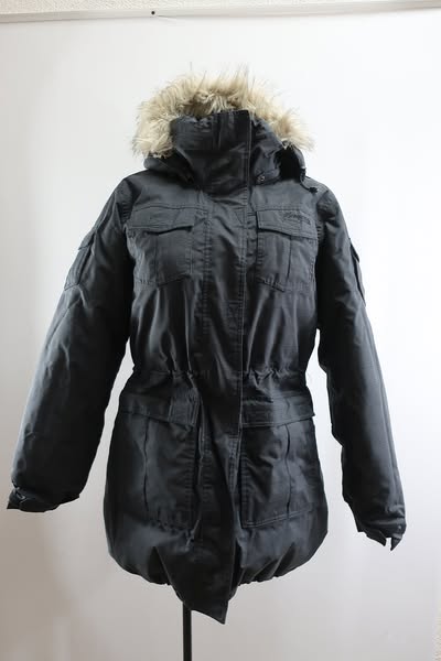 BERGANS moteriška pūkinė parka/ilga striukė/puspaltis L dydis
