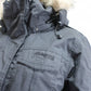 BERGANS moteriška pūkinė parka/ilga striukė/puspaltis L dydis