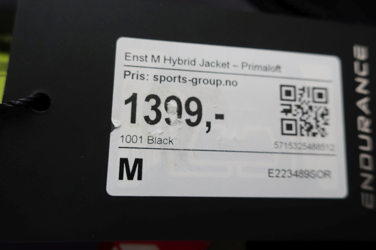ENDURANCE naujas vyriškas šiltukas/lengva striukė su Primaloft M dydis