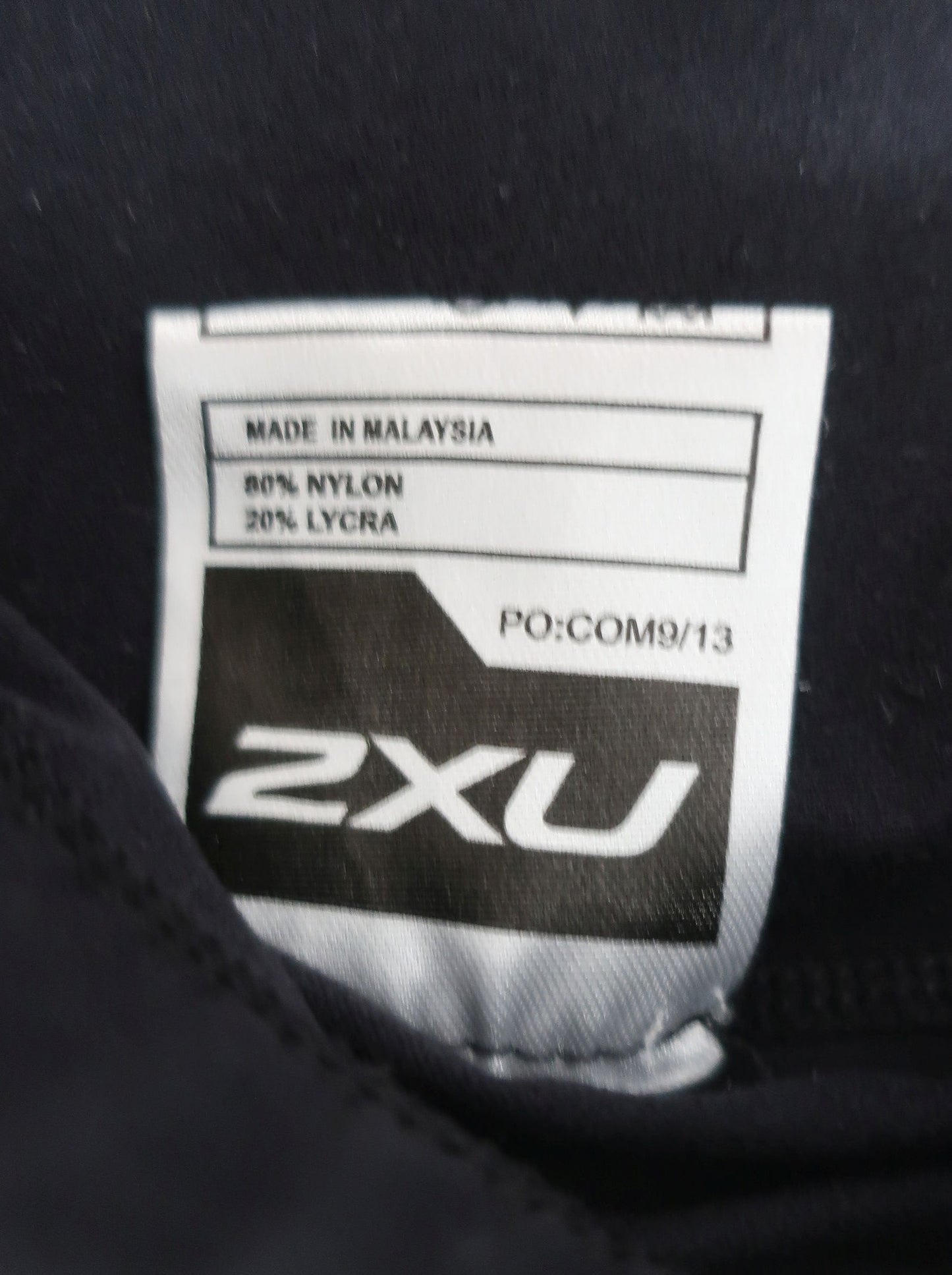2XU vyriškos sportinės kompresinės tamprės M dydis
