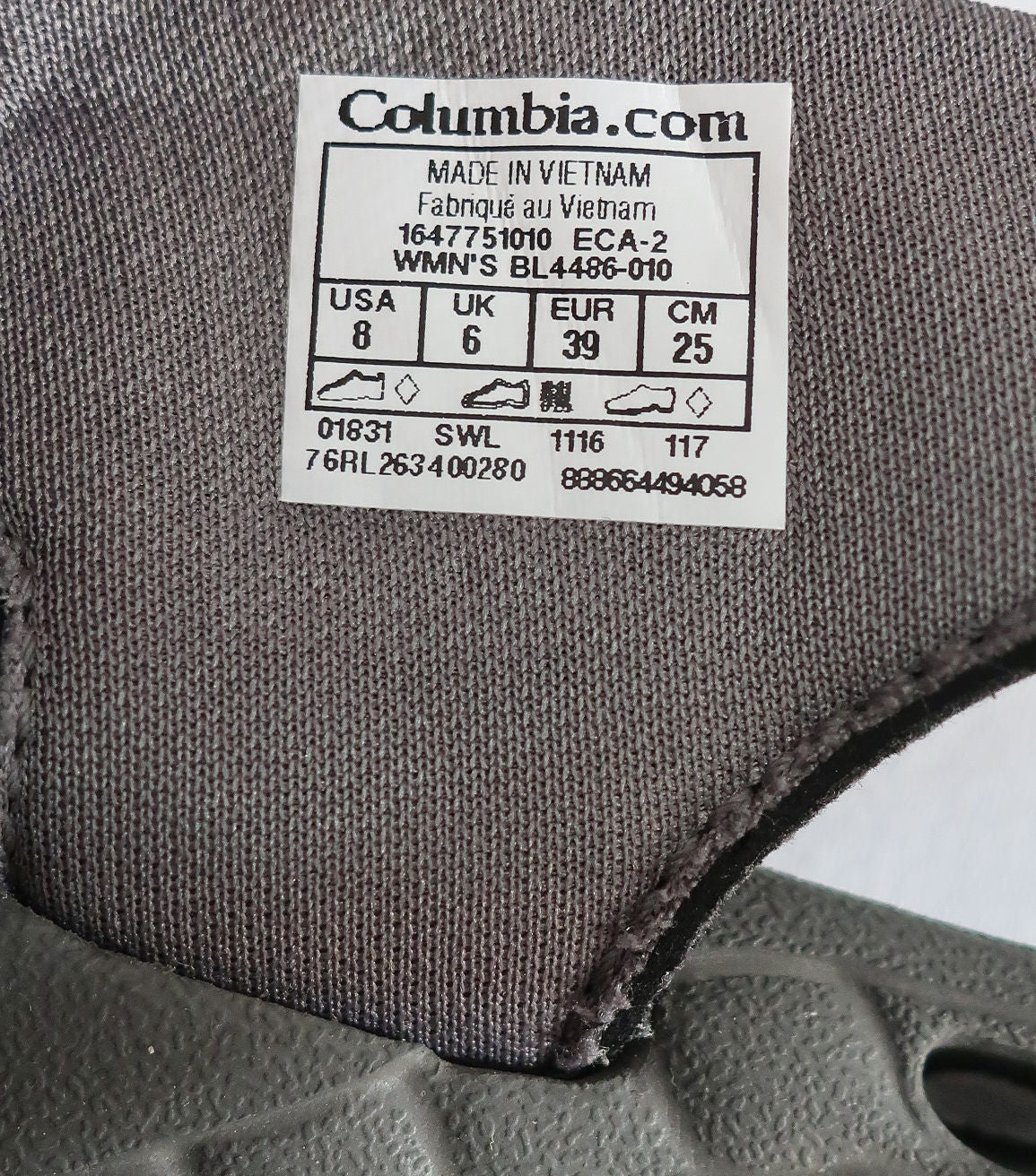 COLUMBIA basutės/sandalai 39 dydis
