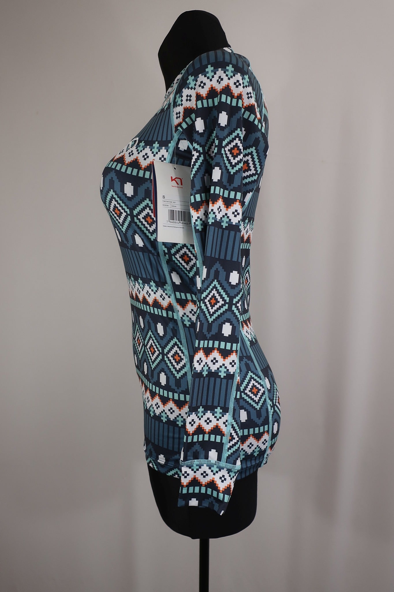 KARITRAA naujas moteriškas termo rūbų komplektas - marškinėliai ir tamprės S dydis