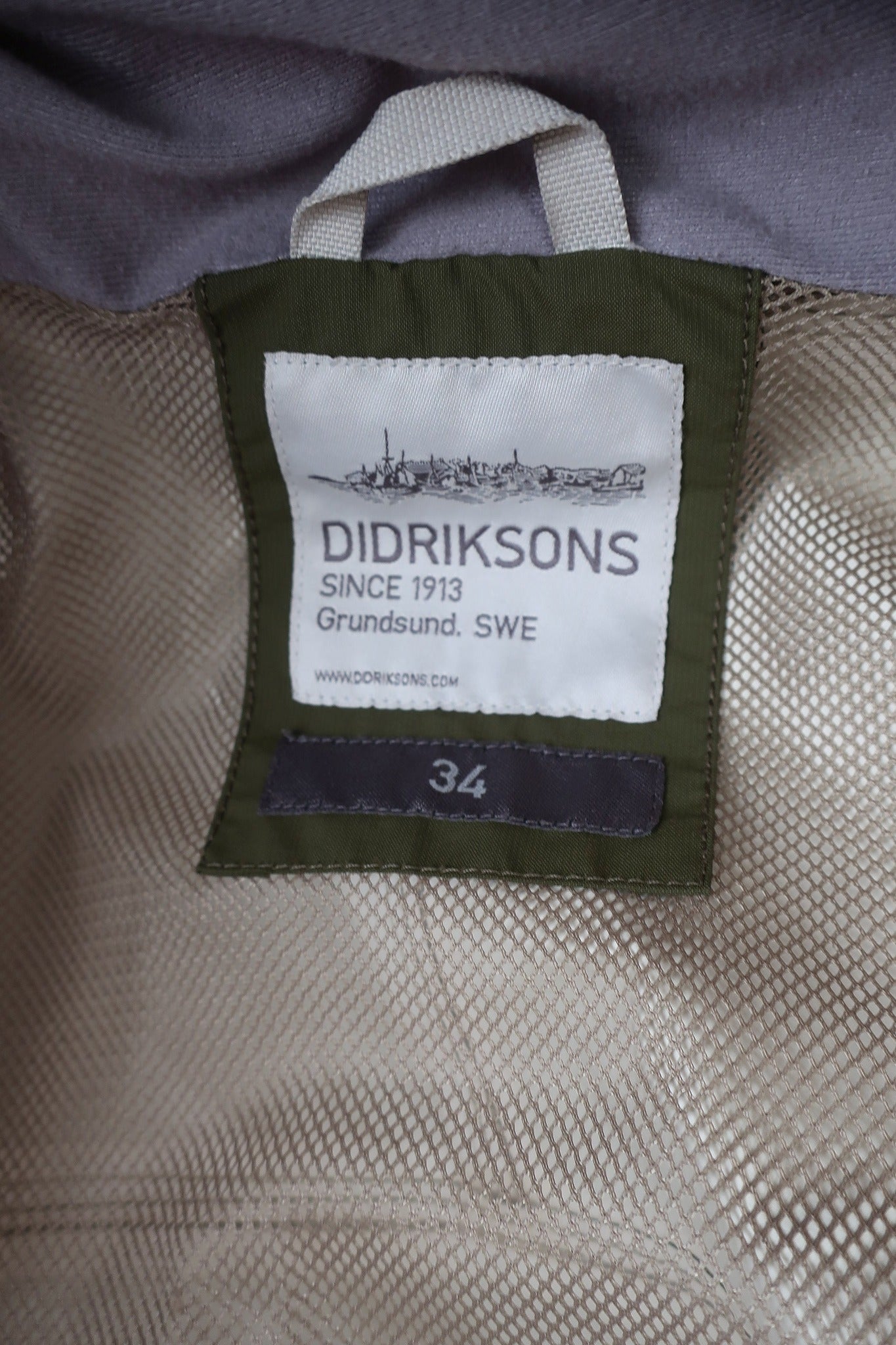 DIDRIKSONS moteriškas puspaltis XS dydis