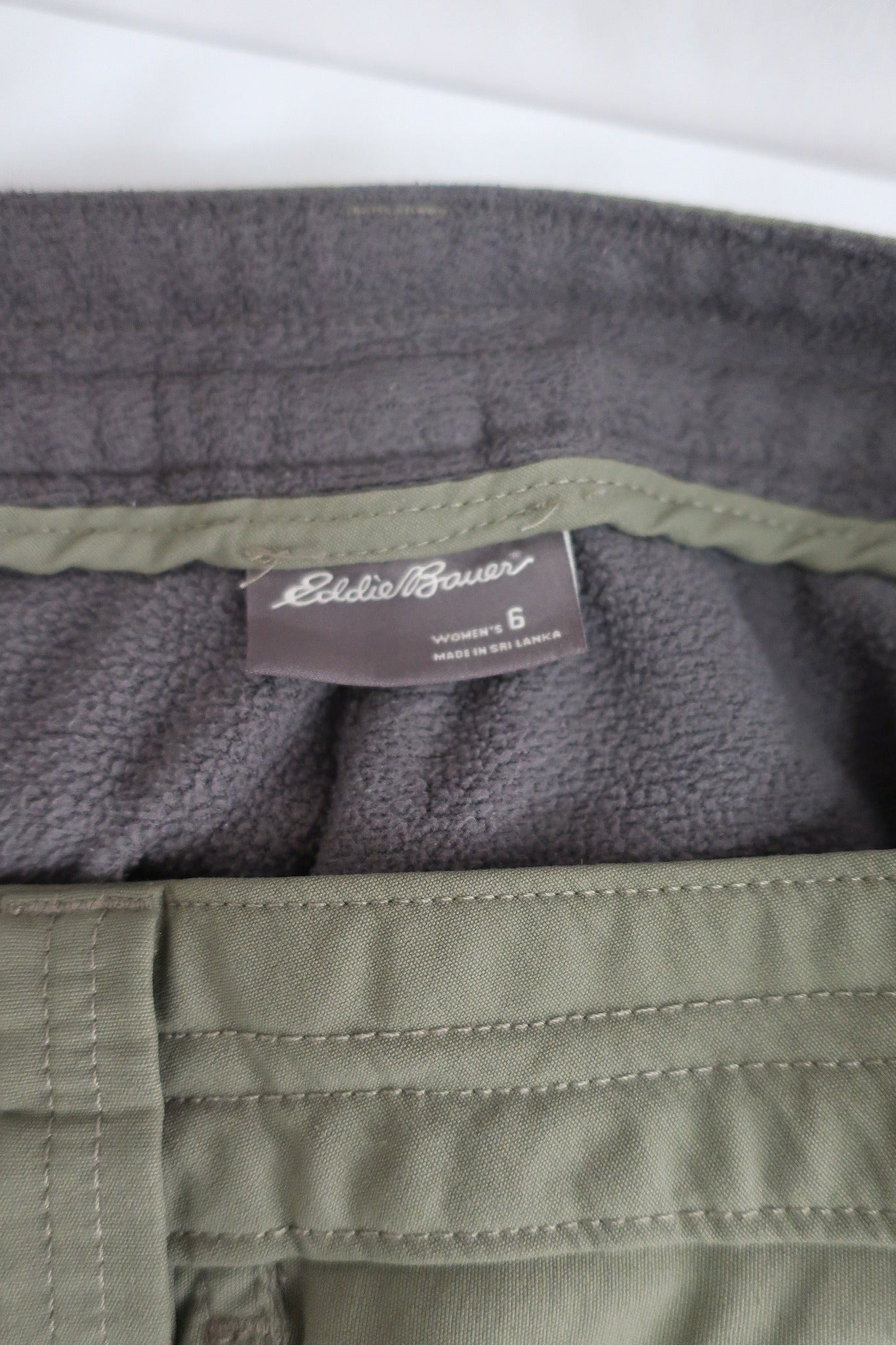 EDDIE BAUER moteriškos pašildintos laisvalaikio kelnės S dydis
