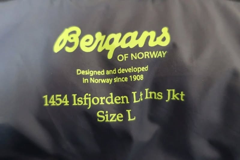 BERGANS vyriška striukė su Primaloft L dydis.