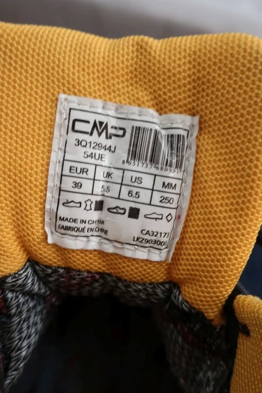 CMP laisvalaikio, žygio batai 38,5/39 dydis
