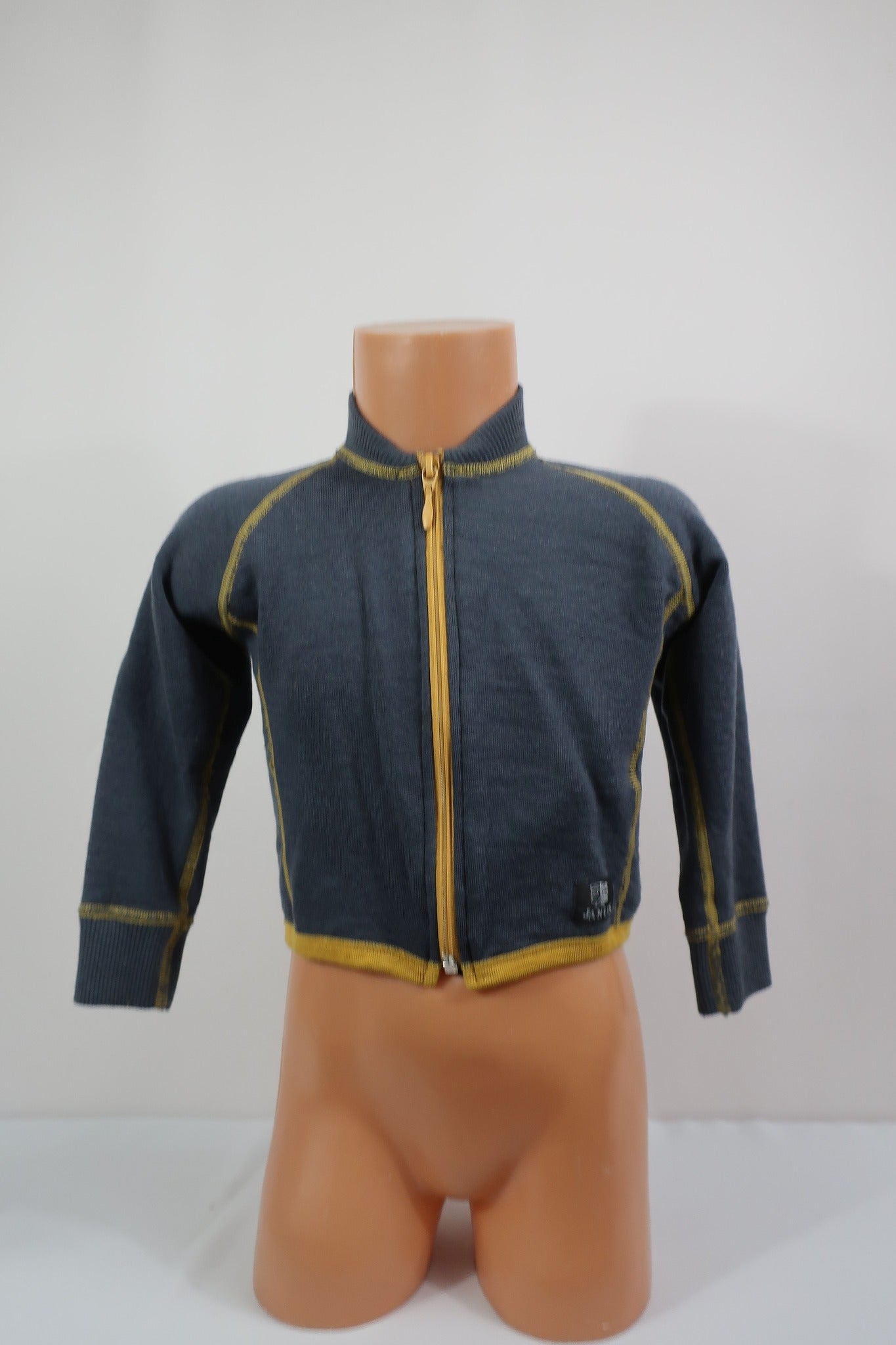 JANUS vaikiškas merino vilnos rūbų komplektas - megztukas ir kelnės 90 cm ūgiui