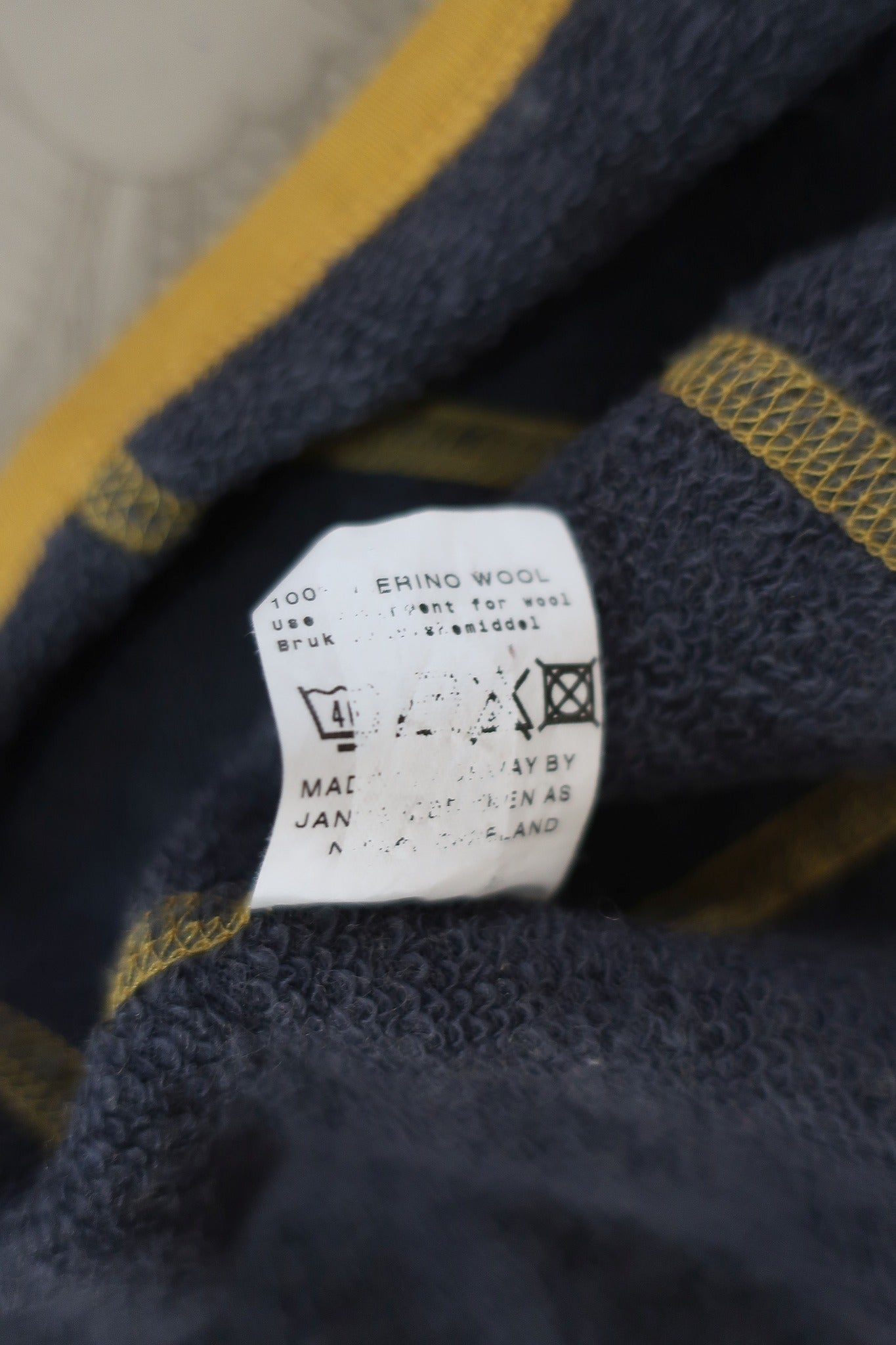 JANUS vaikiškas merino vilnos rūbų komplektas - megztukas ir kelnės 90 cm ūgiui