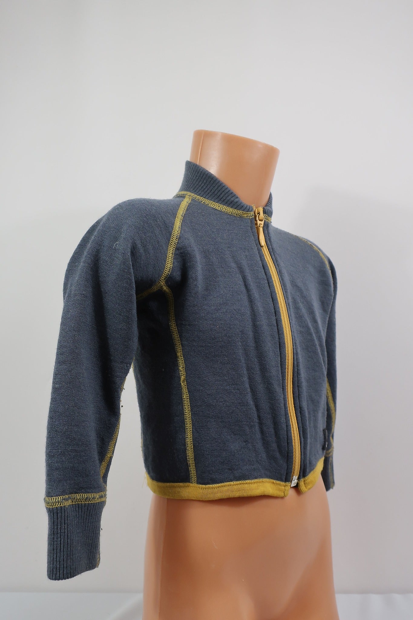 JANUS vaikiškas merino vilnos rūbų komplektas - megztukas ir kelnės 90 cm ūgiui