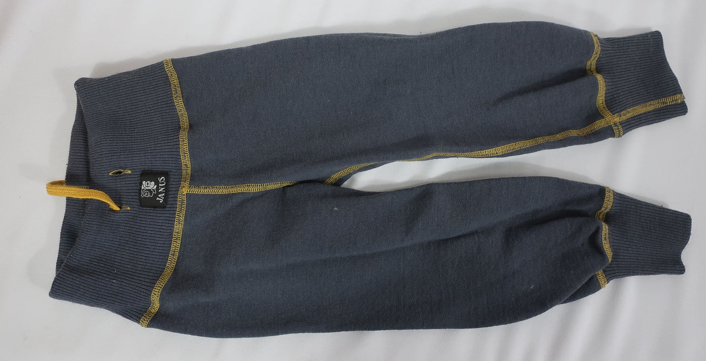 JANUS vaikiškas merino vilnos rūbų komplektas - megztukas ir kelnės 90 cm ūgiui