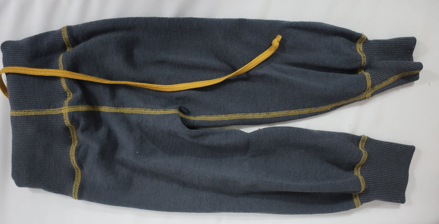 JANUS vaikiškas merino vilnos rūbų komplektas - megztukas ir kelnės 90 cm ūgiui