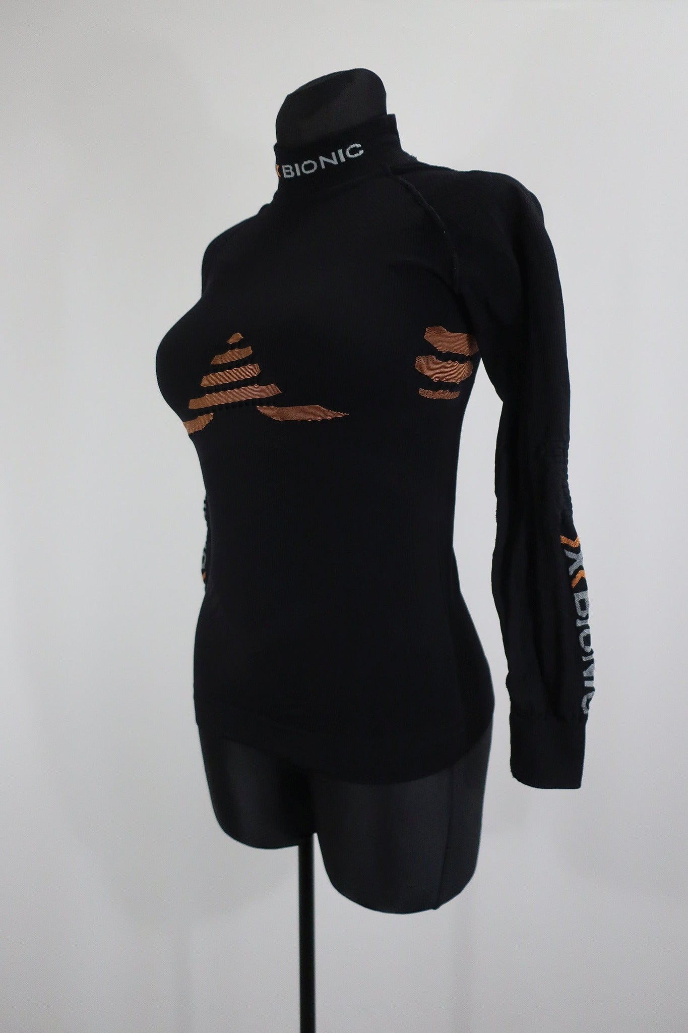 X BIONIC moteriški sportiniai, kompresiniai marškinėliai XS dydis