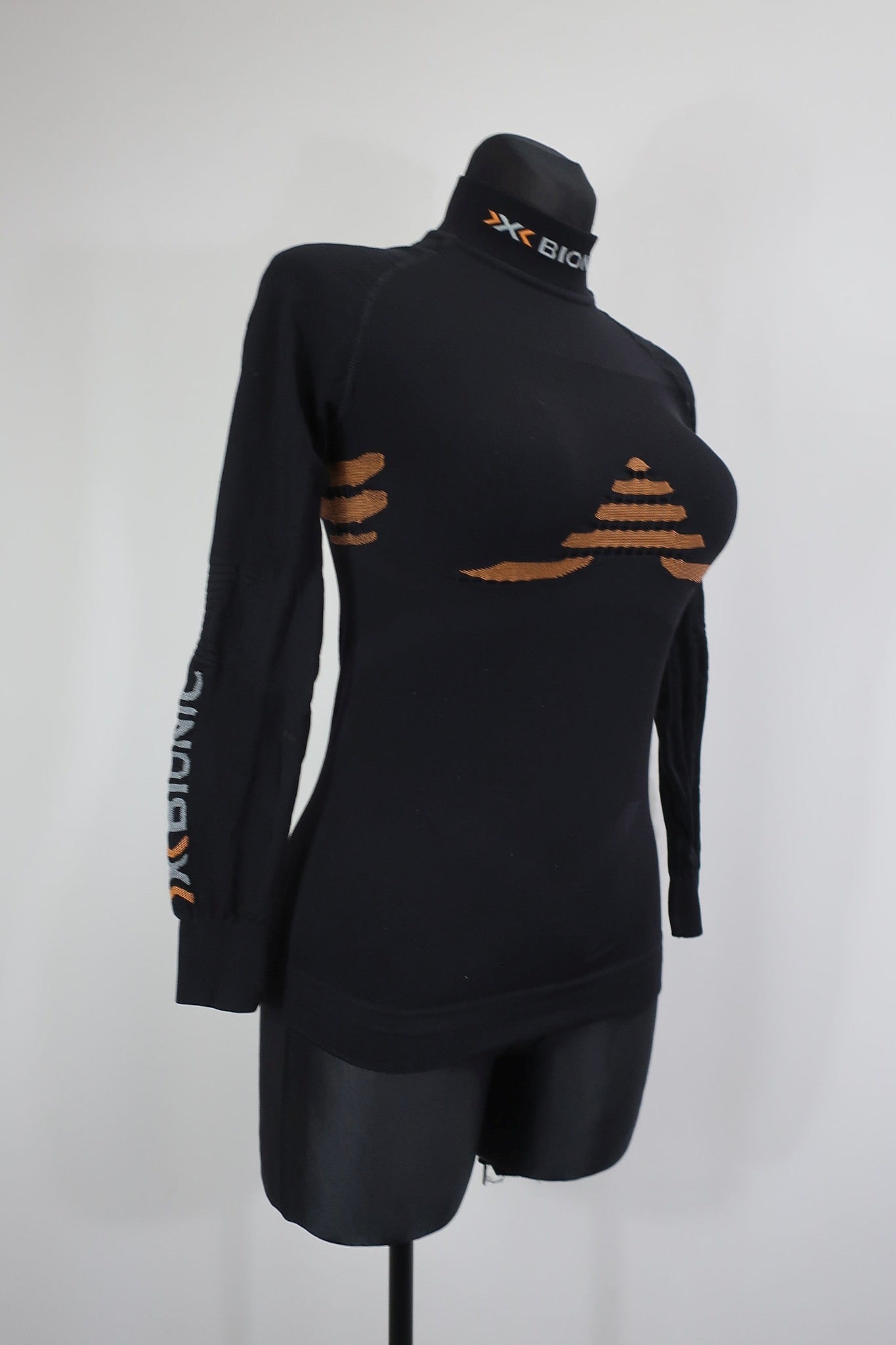 X BIONIC moteriški sportiniai, kompresiniai marškinėliai XS dydis