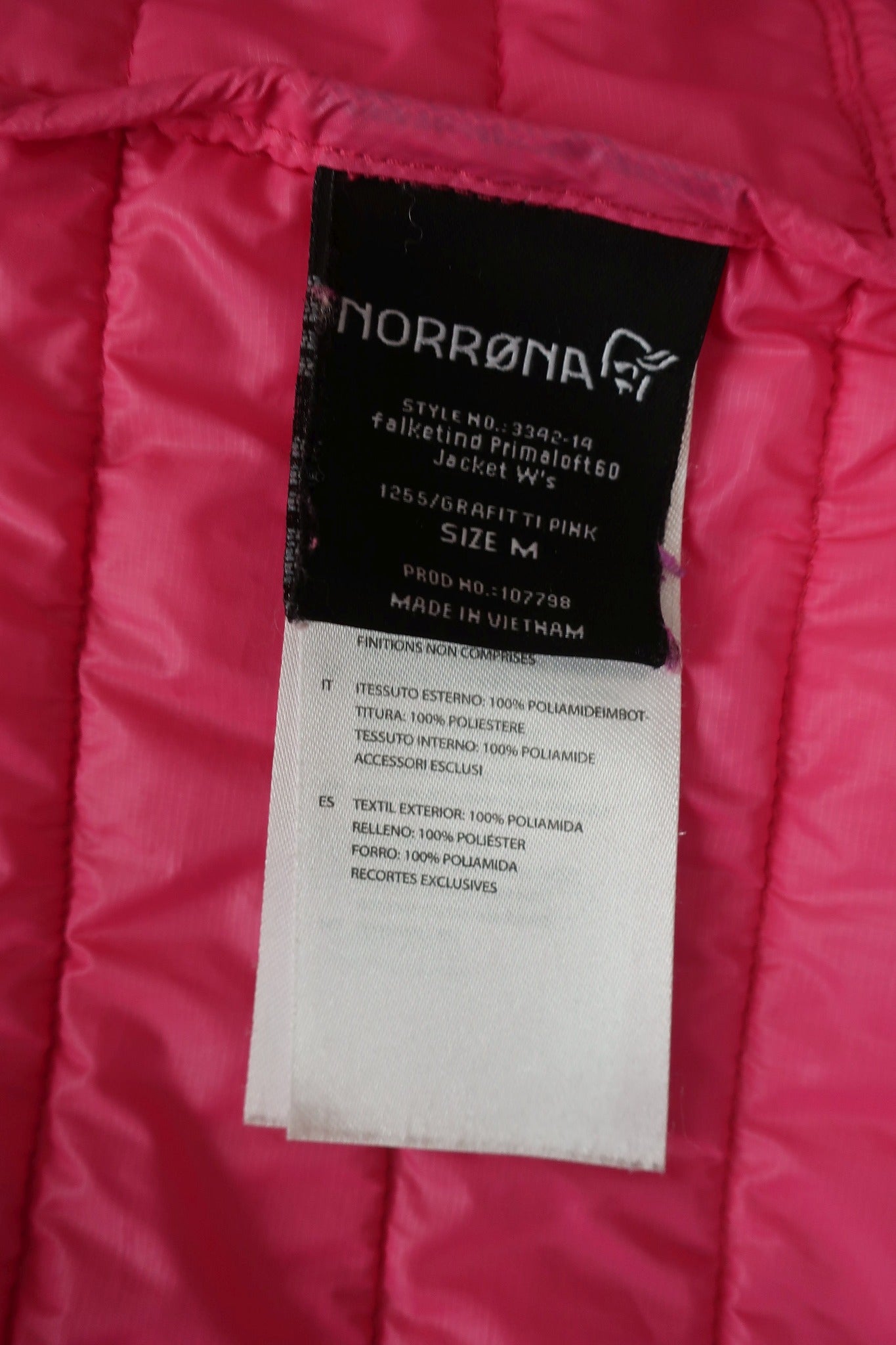 NORRONA moteriška lengva striukė su Primaloft M dydis