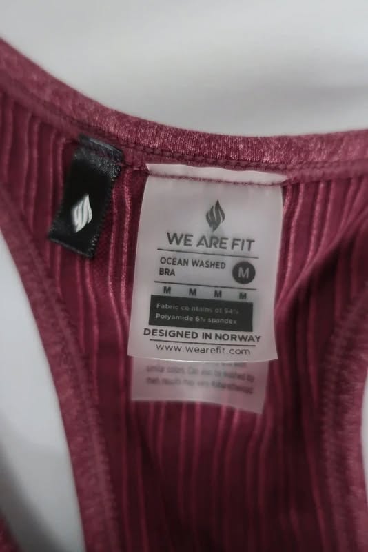 WE ARE FIT moteriškas sportinis komplektas - topas ir tamprės M dydis