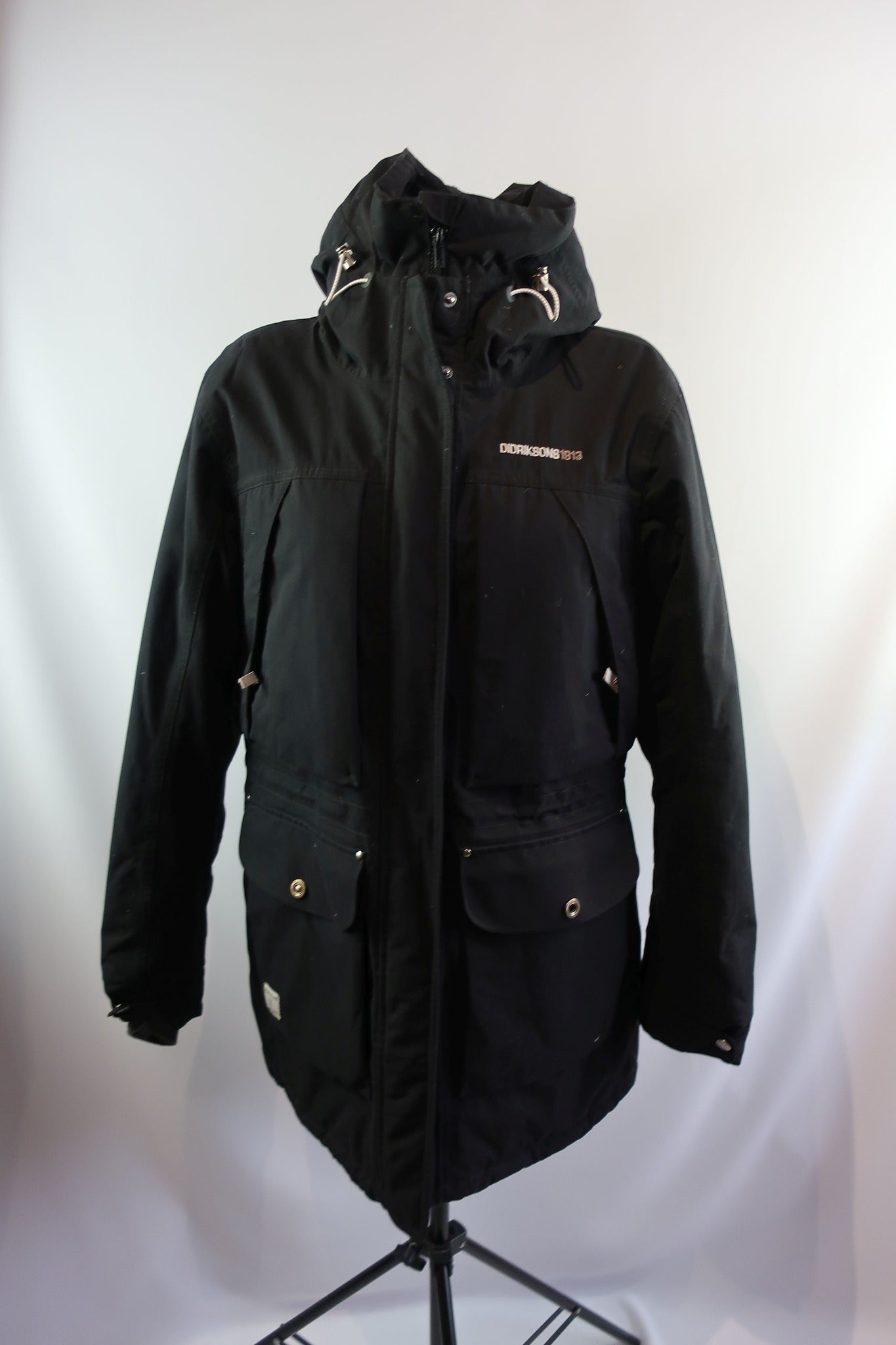 DIDRIKSONS moteriškas šiltas puspaltis /parka 40 dydis