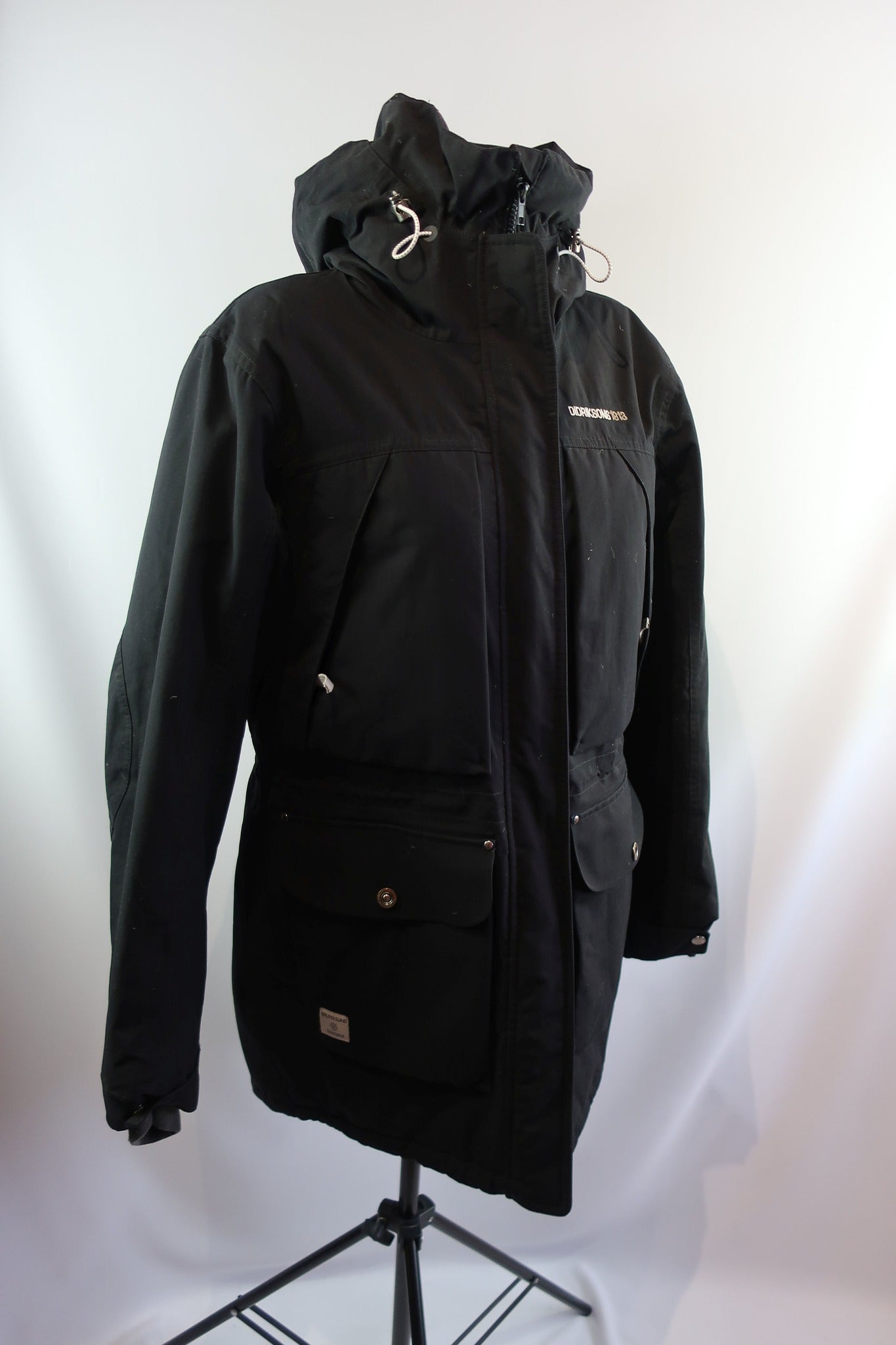 DIDRIKSONS moteriškas šiltas puspaltis /parka 40 dydis