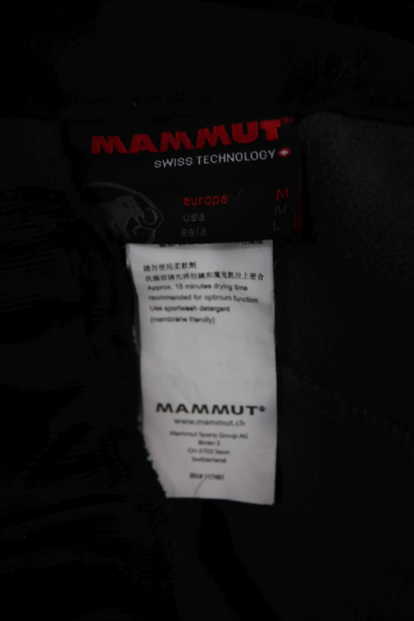 MAMMUT naujos vyriškos softšelinės kelnės S/M dydis