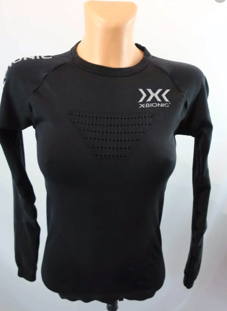 X-Bionic moteriški kompresiniai sportiniai marškinėliai S dydis