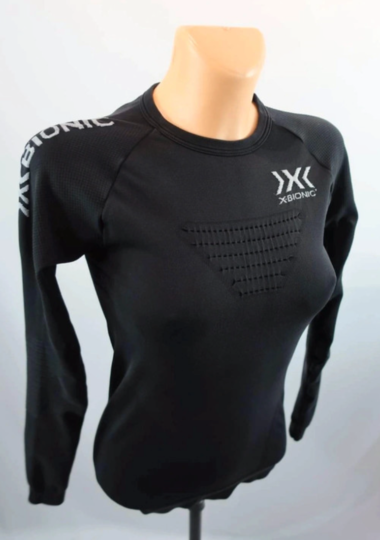 X-Bionic moteriški kompresiniai sportiniai marškinėliai S dydis