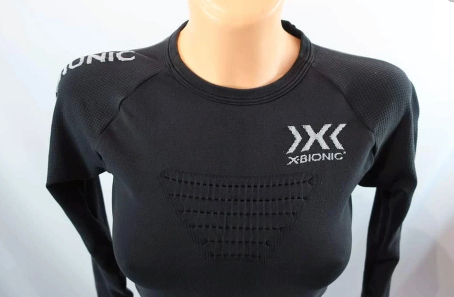 X-Bionic moteriški kompresiniai sportiniai marškinėliai S dydis