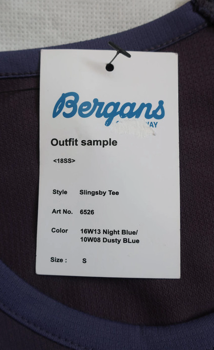 Bergans nauji marškinėliai S dydis