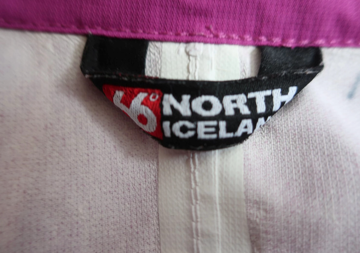 66 North Iceland vaikiška lengva, laminuota striukė 128 ūgiui