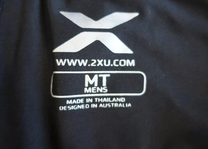 2XU vyriškos kompresinės sportinės tamprės MT dydis